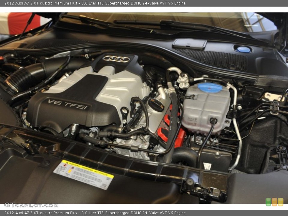 3.0 Liter TFSI Supercharged DOHC 24-Valve VVT V6 Engine for the 2012 Audi A7 #53812744