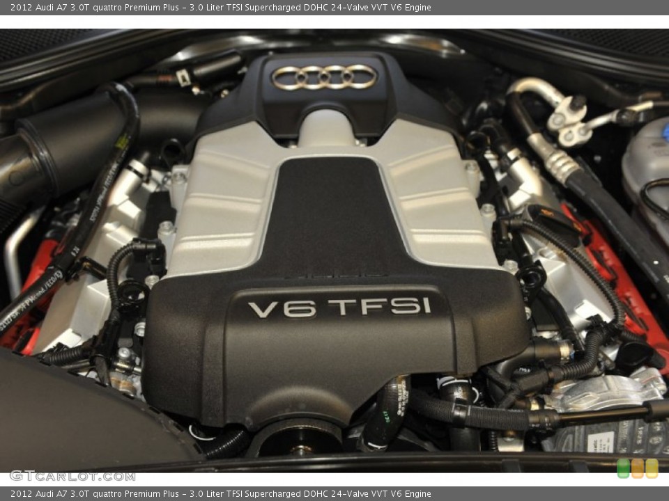 3.0 Liter TFSI Supercharged DOHC 24-Valve VVT V6 Engine for the 2012 Audi A7 #53812750