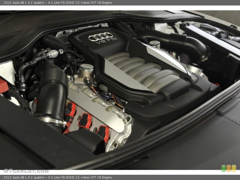 4.2 Liter FSI DOHC 32-Valve VVT V8 Engine for the 2012 Audi A8 #53813113