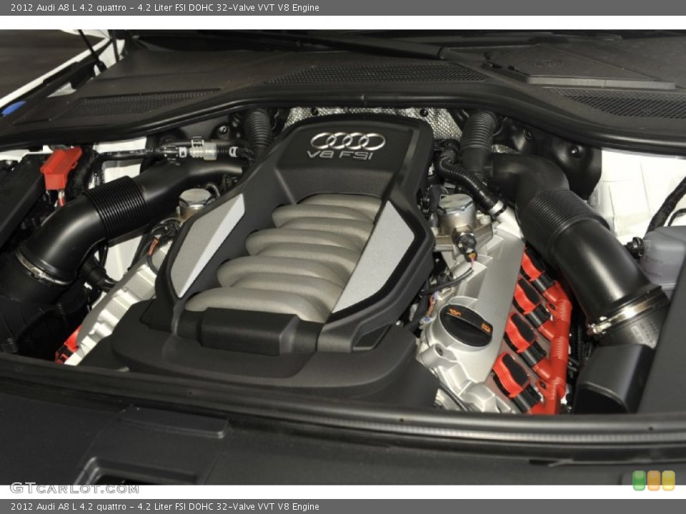 4.2 Liter FSI DOHC 32-Valve VVT V8 Engine for the 2012 Audi A8 #53813119