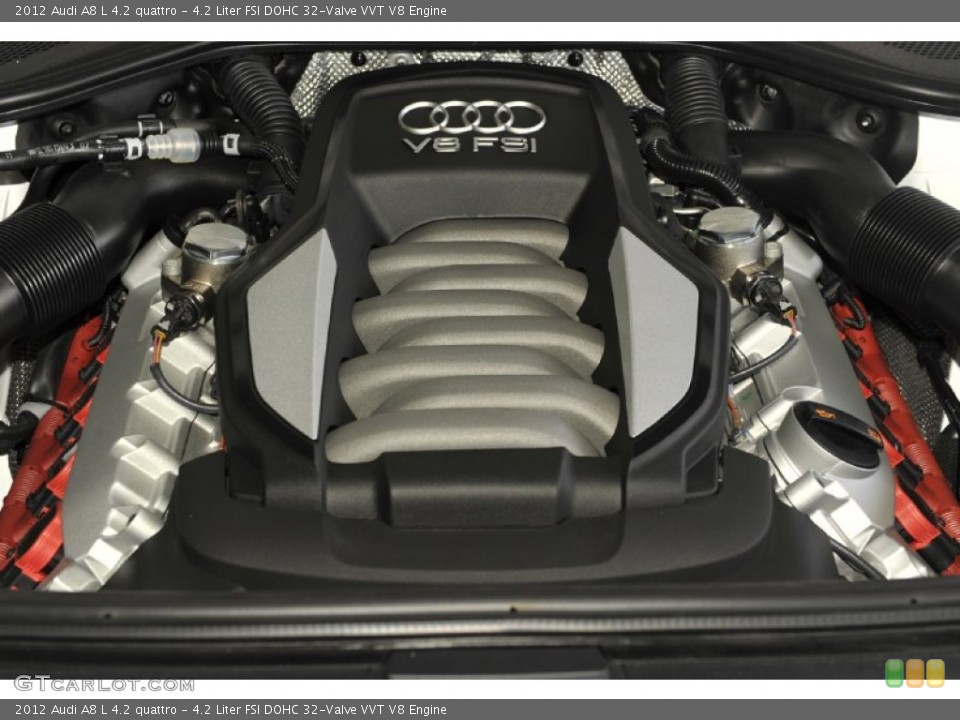 4.2 Liter FSI DOHC 32-Valve VVT V8 Engine for the 2012 Audi A8 #53813122