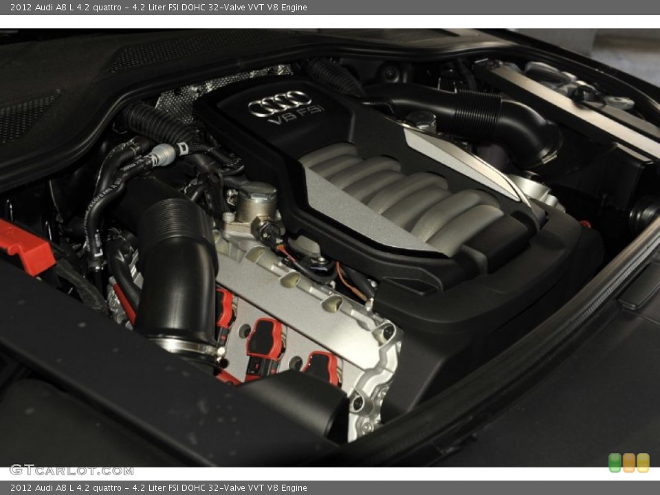 4.2 Liter FSI DOHC 32-Valve VVT V8 Engine for the 2012 Audi A8 #53813525