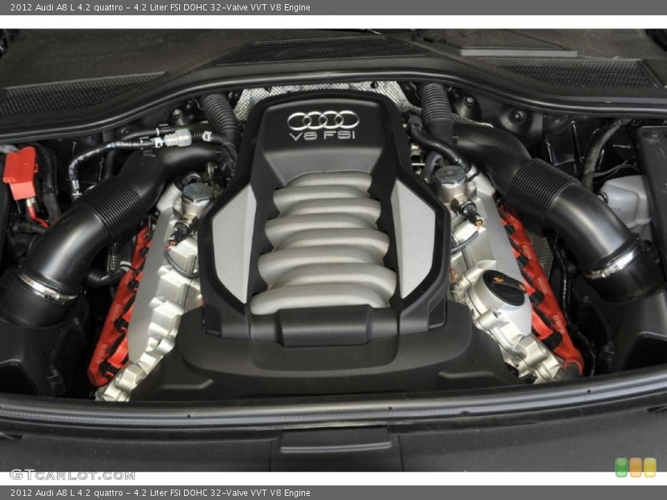 4.2 Liter FSI DOHC 32-Valve VVT V8 Engine for the 2012 Audi A8 #53813908