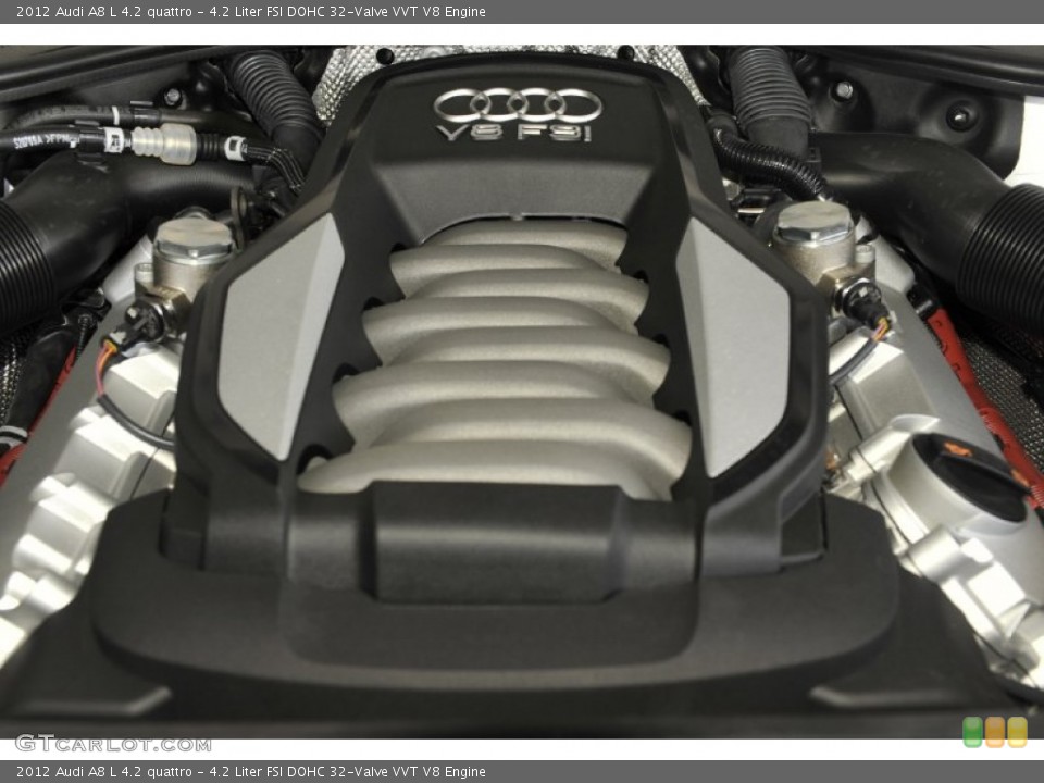4.2 Liter FSI DOHC 32-Valve VVT V8 Engine for the 2012 Audi A8 #53814265