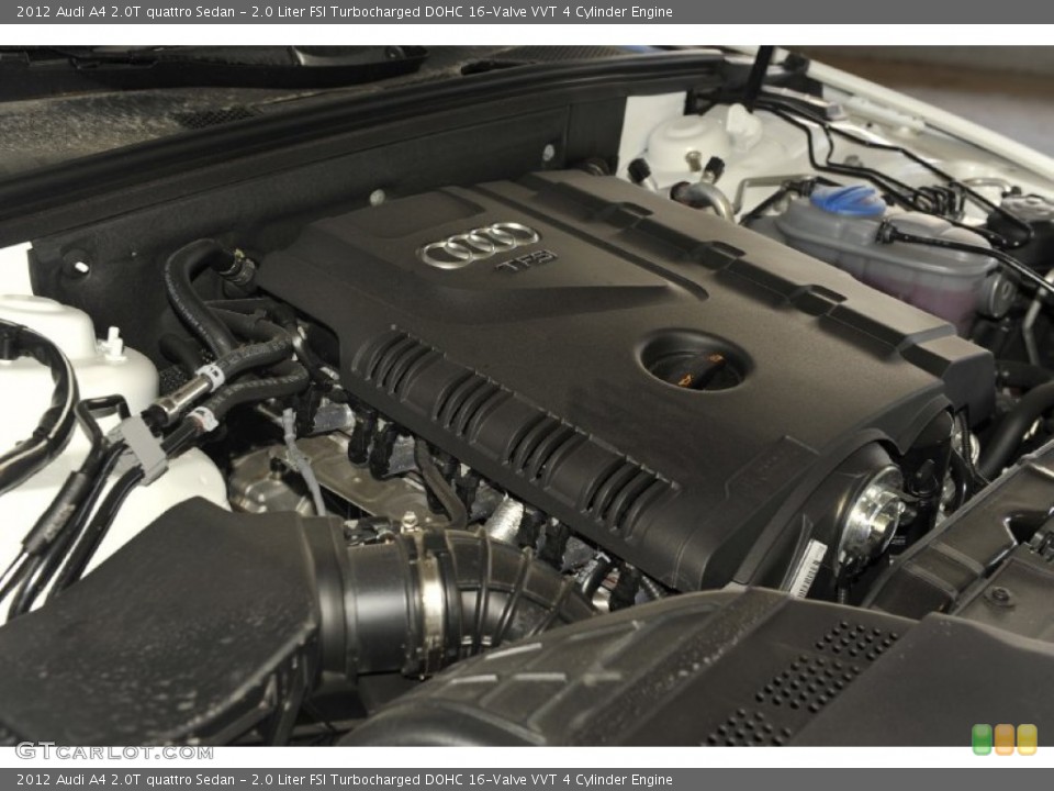 2.0 Liter FSI Turbocharged DOHC 16-Valve VVT 4 Cylinder Engine for the 2012 Audi A4 #53814475