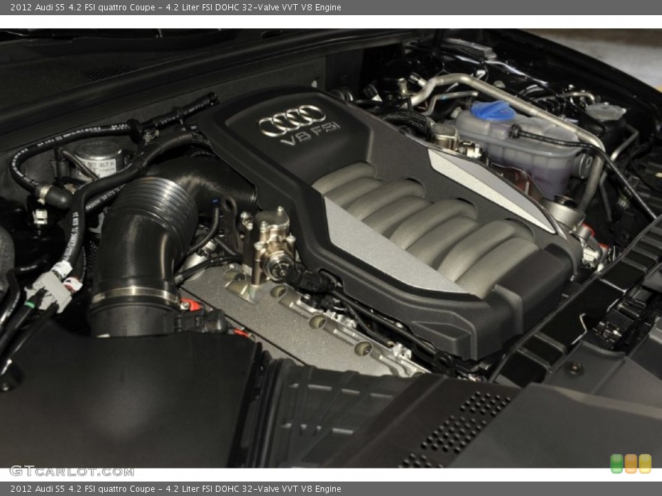 4.2 Liter FSI DOHC 32-Valve VVT V8 Engine for the 2012 Audi S5 #53815880