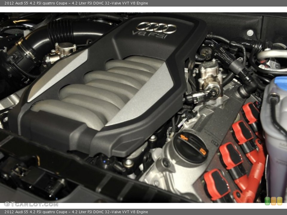 4.2 Liter FSI DOHC 32-Valve VVT V8 Engine for the 2012 Audi S5 #53815886