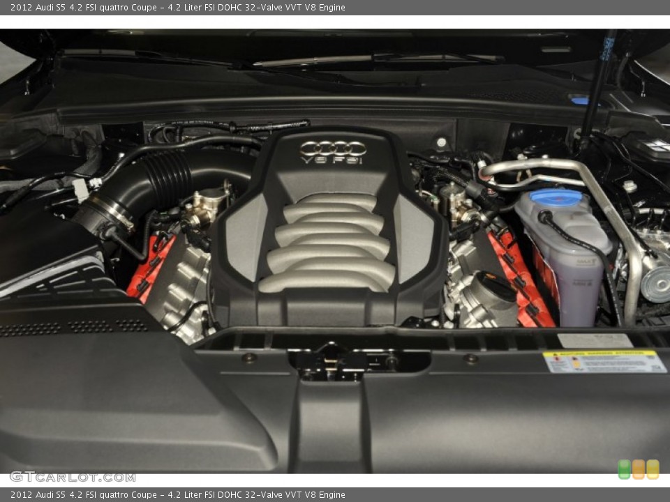 4.2 Liter FSI DOHC 32-Valve VVT V8 Engine for the 2012 Audi S5 #53815892