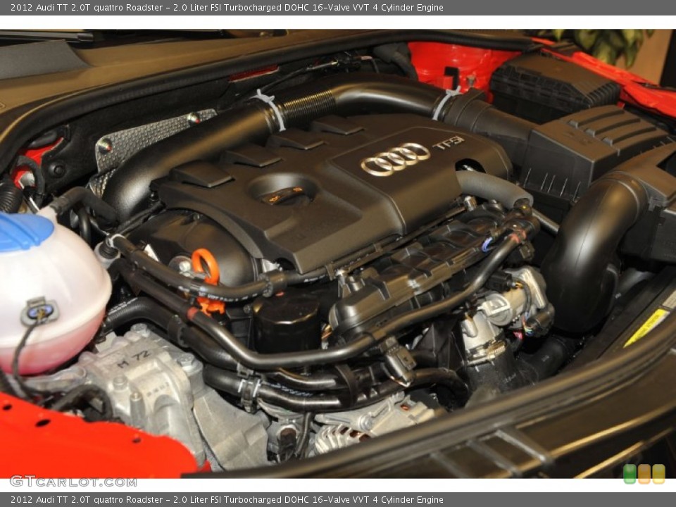 2.0 Liter FSI Turbocharged DOHC 16-Valve VVT 4 Cylinder Engine for the 2012 Audi TT #53816099