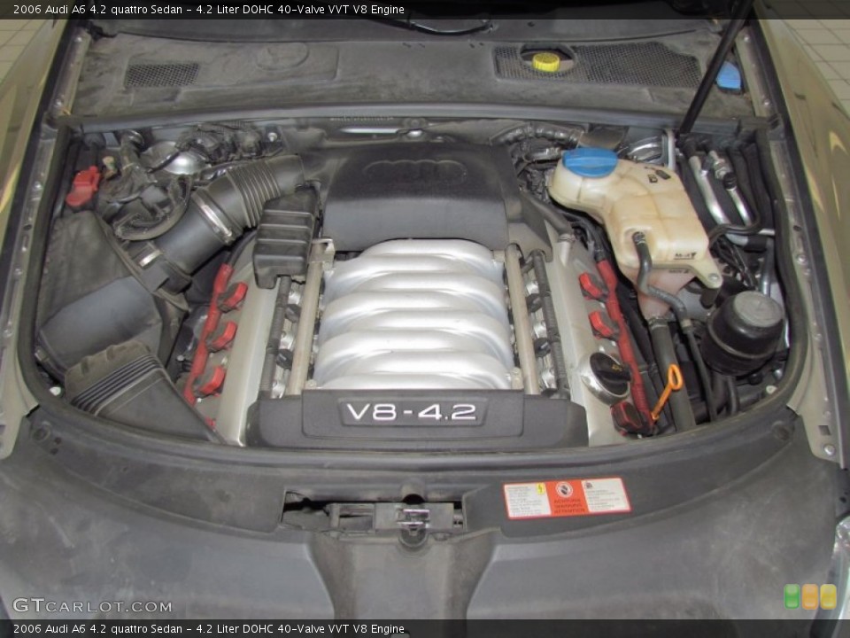 4.2 Liter DOHC 40-Valve VVT V8 Engine for the 2006 Audi A6 #53817452