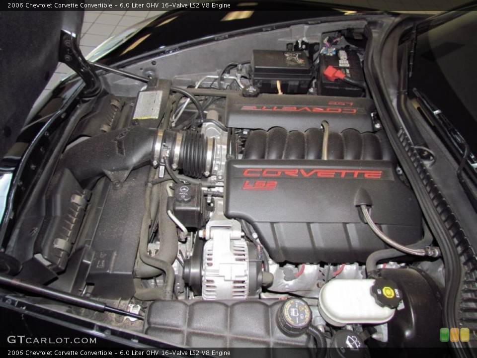 6.0 Liter OHV 16-Valve LS2 V8 Engine for the 2006 Chevrolet Corvette #53817566