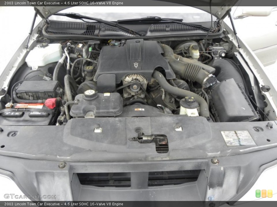 4.6 Liter SOHC 16-Valve V8 Engine for the 2003 Lincoln Town Car #53830189