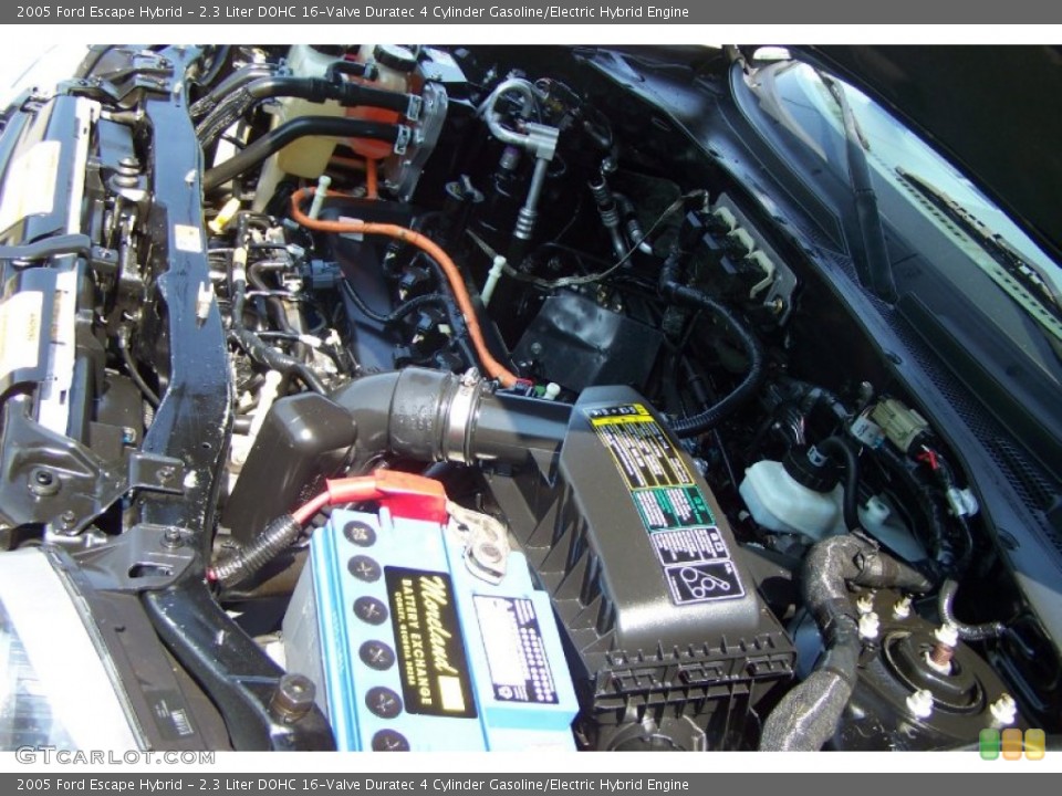 2.3 Liter DOHC 16-Valve Duratec 4 Cylinder Engine for the 2005 Ford Escape #53831848