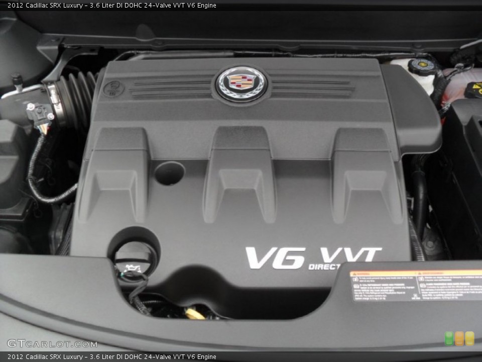 3.6 Liter DI DOHC 24-Valve VVT V6 Engine for the 2012 Cadillac SRX #53833924