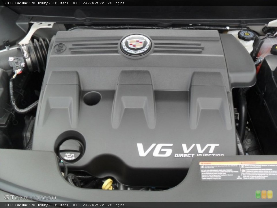3.6 Liter DI DOHC 24-Valve VVT V6 Engine for the 2012 Cadillac SRX #53834878
