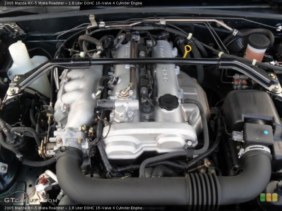 1.8 Liter DOHC 16-Valve 4 Cylinder Engine for the 2005 Mazda MX-5 Miata #53835824