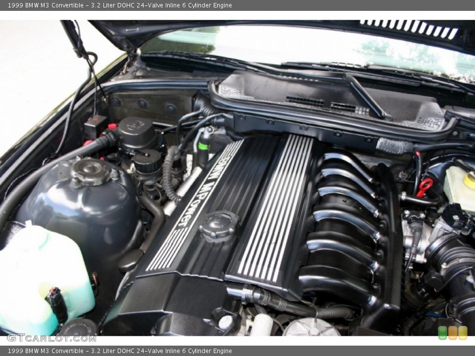 3.2 Liter DOHC 24-Valve Inline 6 Cylinder Engine for the 1999 BMW M3 #53840445