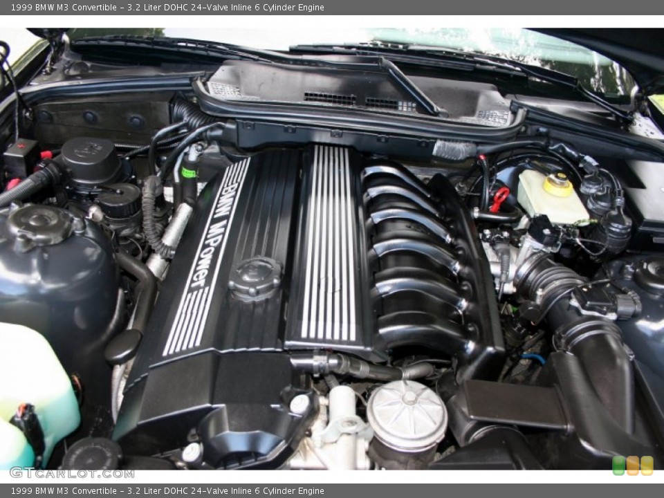 3.2 Liter DOHC 24-Valve Inline 6 Cylinder Engine for the 1999 BMW M3 #53840451