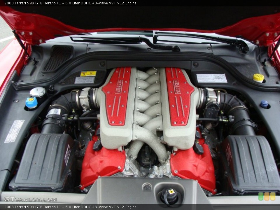 6.0 Liter DOHC 48-Valve VVT V12 Engine for the 2008 Ferrari 599 GTB Fiorano #53846097