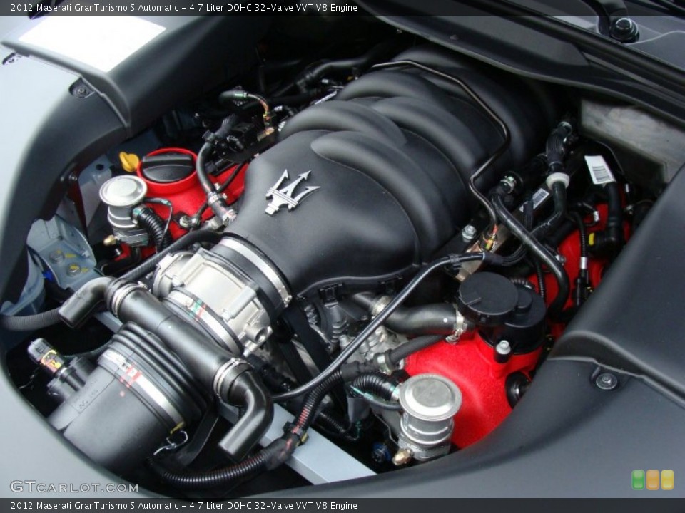 4.7 Liter DOHC 32-Valve VVT V8 Engine for the 2012 Maserati GranTurismo #53846397