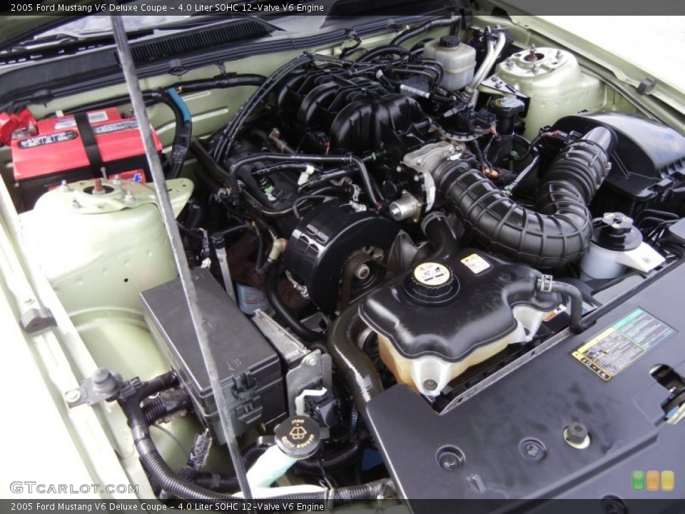 4.0 Liter SOHC 12-Valve V6 Engine for the 2005 Ford Mustang #53858086