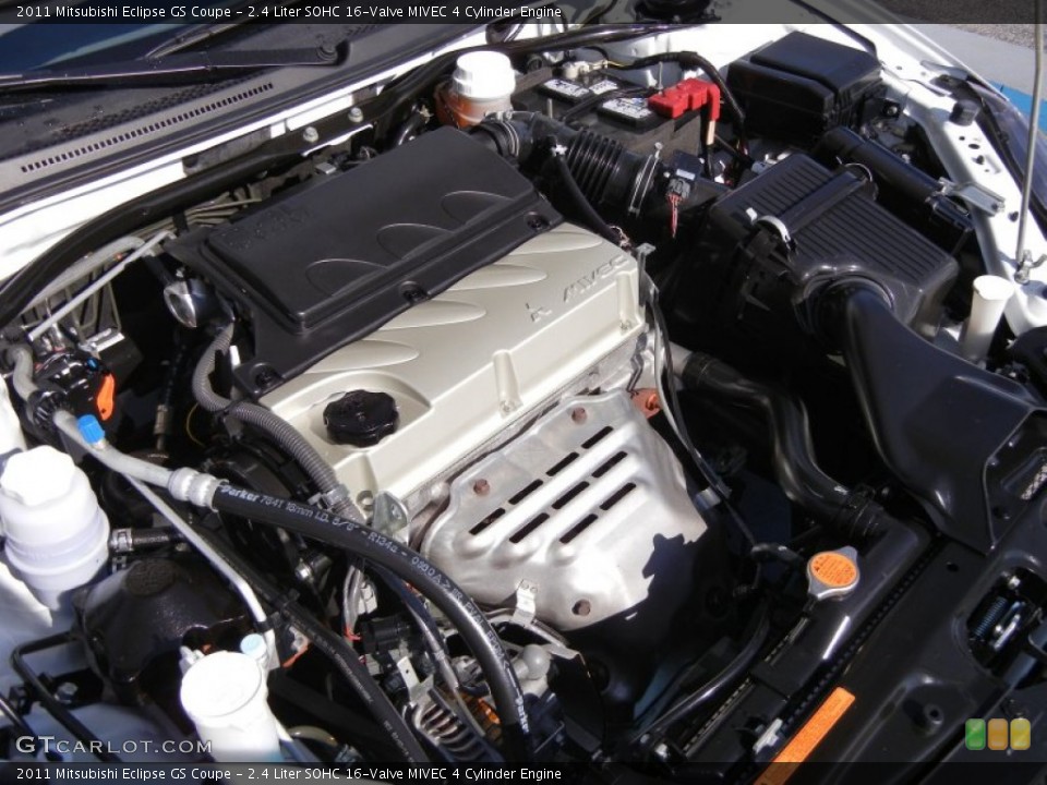 2.4 Liter SOHC 16-Valve MIVEC 4 Cylinder Engine for the 2011 Mitsubishi Eclipse #53859511