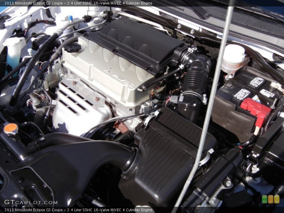 2.4 Liter SOHC 16-Valve MIVEC 4 Cylinder Engine for the 2011 Mitsubishi Eclipse #53859526