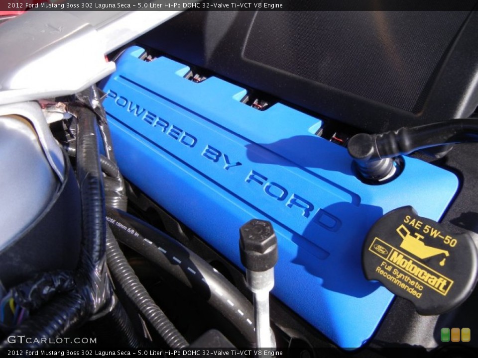 5.0 Liter Hi-Po DOHC 32-Valve Ti-VCT V8 Engine for the 2012 Ford Mustang #53862091