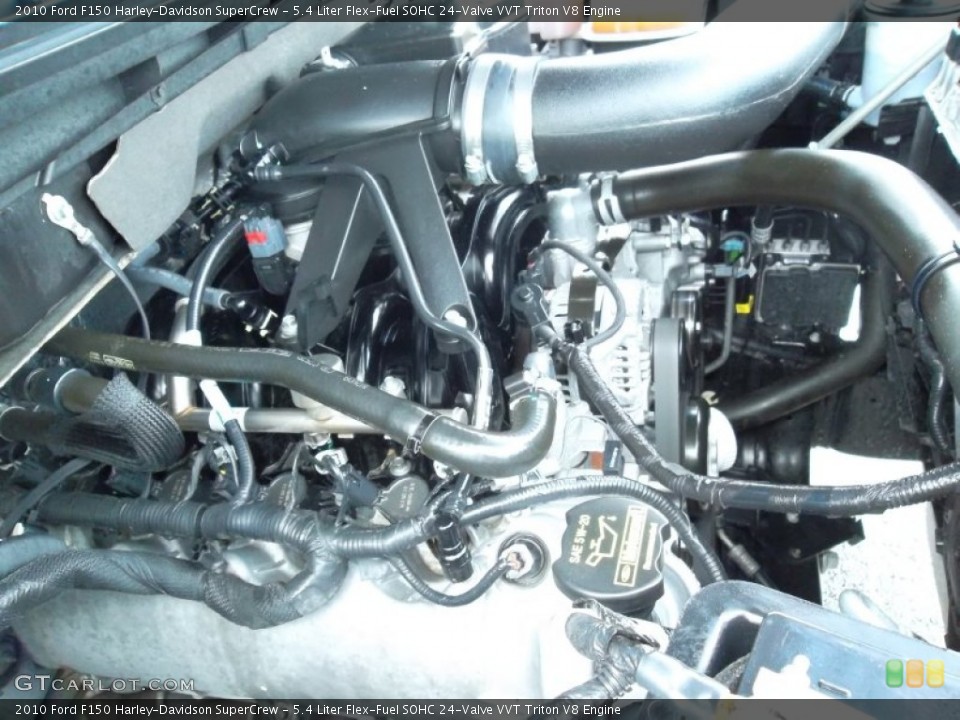 5.4 Liter Flex-Fuel SOHC 24-Valve VVT Triton V8 Engine for the 2010 Ford F150 #53864452