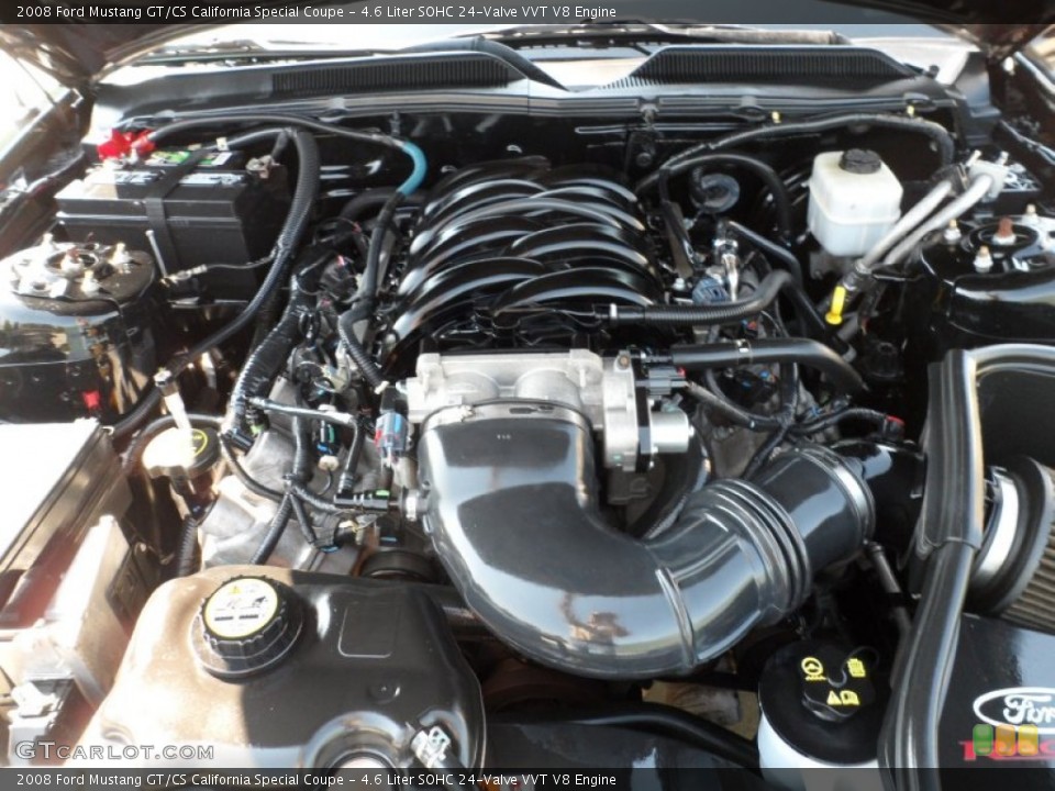 4.6 Liter SOHC 24-Valve VVT V8 Engine for the 2008 Ford Mustang #53870479