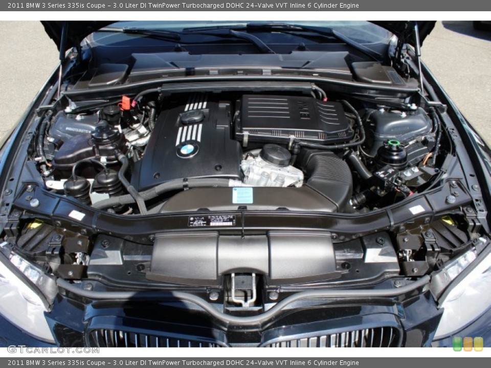 3.0 Liter DI TwinPower Turbocharged DOHC 24-Valve VVT Inline 6 Cylinder Engine for the 2011 BMW 3 Series #53871499