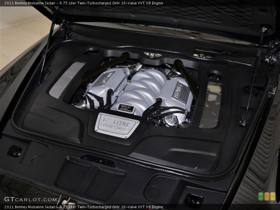 6.75 Liter Twin-Turbocharged OHV 16-Valve VVT V8 Engine for the 2011 Bentley Mulsanne #53872402