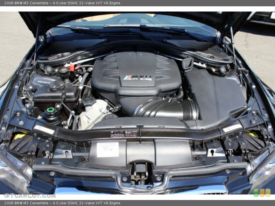 4.0 Liter DOHC 32-Valve VVT V8 Engine for the 2008 BMW M3 #53872444