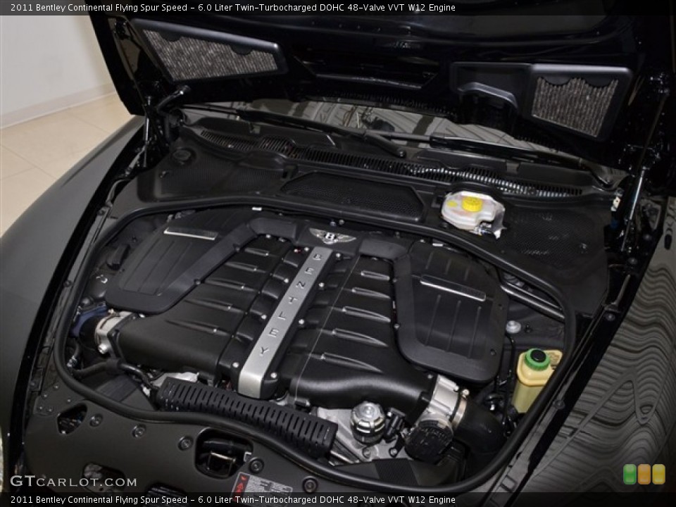 6.0 Liter Twin-Turbocharged DOHC 48-Valve VVT W12 Engine for the 2011 Bentley Continental Flying Spur #53872905