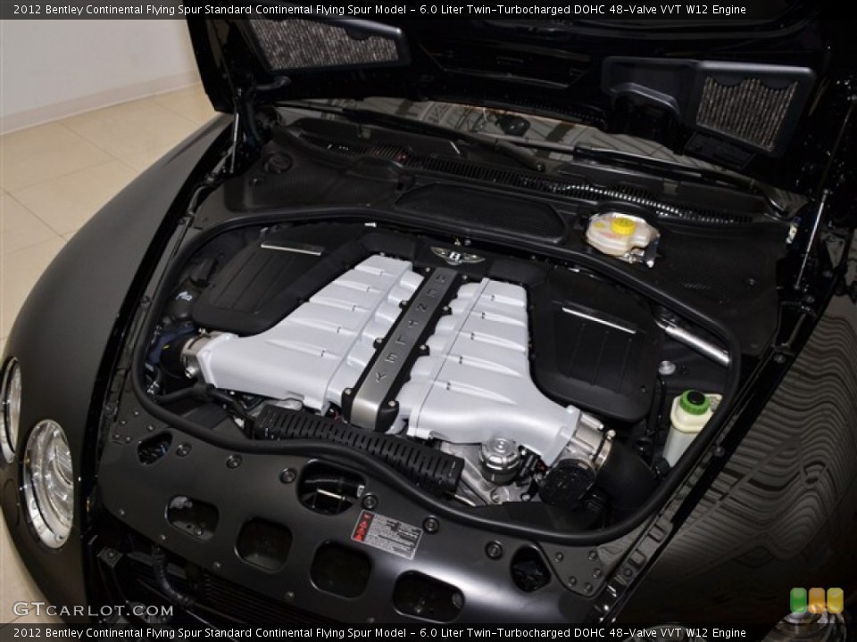6.0 Liter Twin-Turbocharged DOHC 48-Valve VVT W12 Engine for the 2012 Bentley Continental Flying Spur #53873378