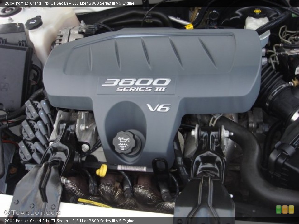 3.8 Liter 3800 Series III V6 Engine for the 2004 Pontiac Grand Prix #53878148