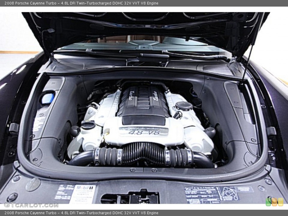 4.8L DFI Twin-Turbocharged DOHC 32V VVT V8 Engine for the 2008 Porsche Cayenne #53883188