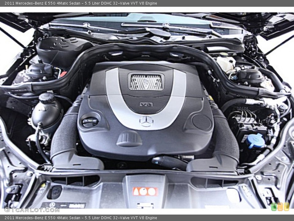 5.5 Liter DOHC 32-Valve VVT V8 Engine for the 2011 Mercedes-Benz E #53883832