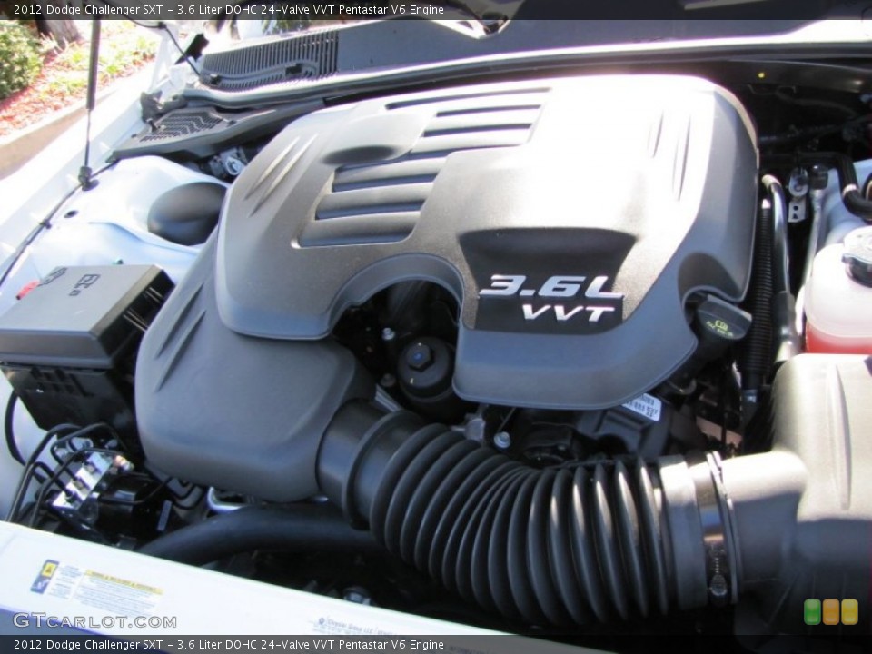 3.6 Liter DOHC 24-Valve VVT Pentastar V6 Engine for the 2012 Dodge Challenger #53900411