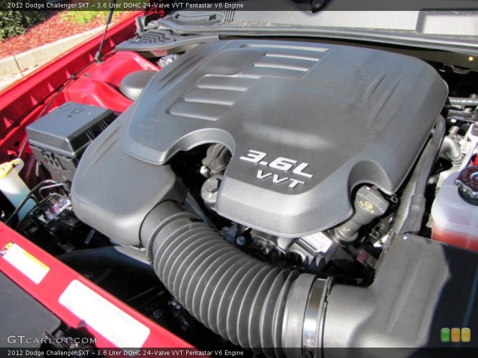 3.6 Liter DOHC 24-Valve VVT Pentastar V6 Engine for the 2012 Dodge Challenger #53900732