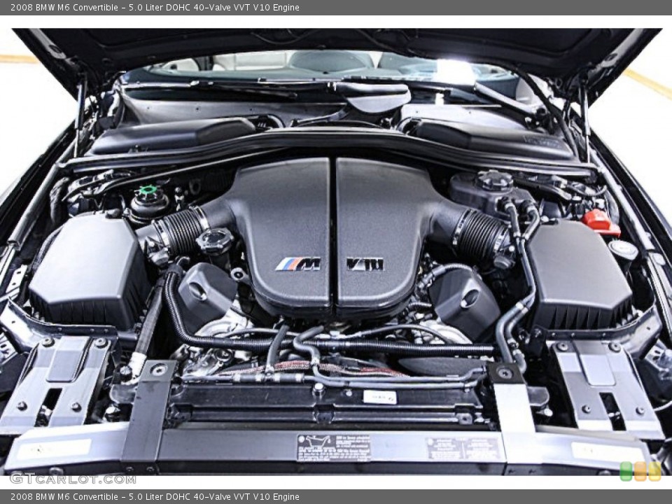 5.0 Liter DOHC 40-Valve VVT V10 Engine for the 2008 BMW M6 #53903498