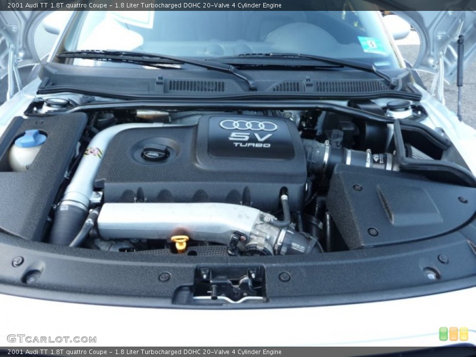 1.8 Liter Turbocharged DOHC 20-Valve 4 Cylinder Engine for the 2001 Audi TT #53909857