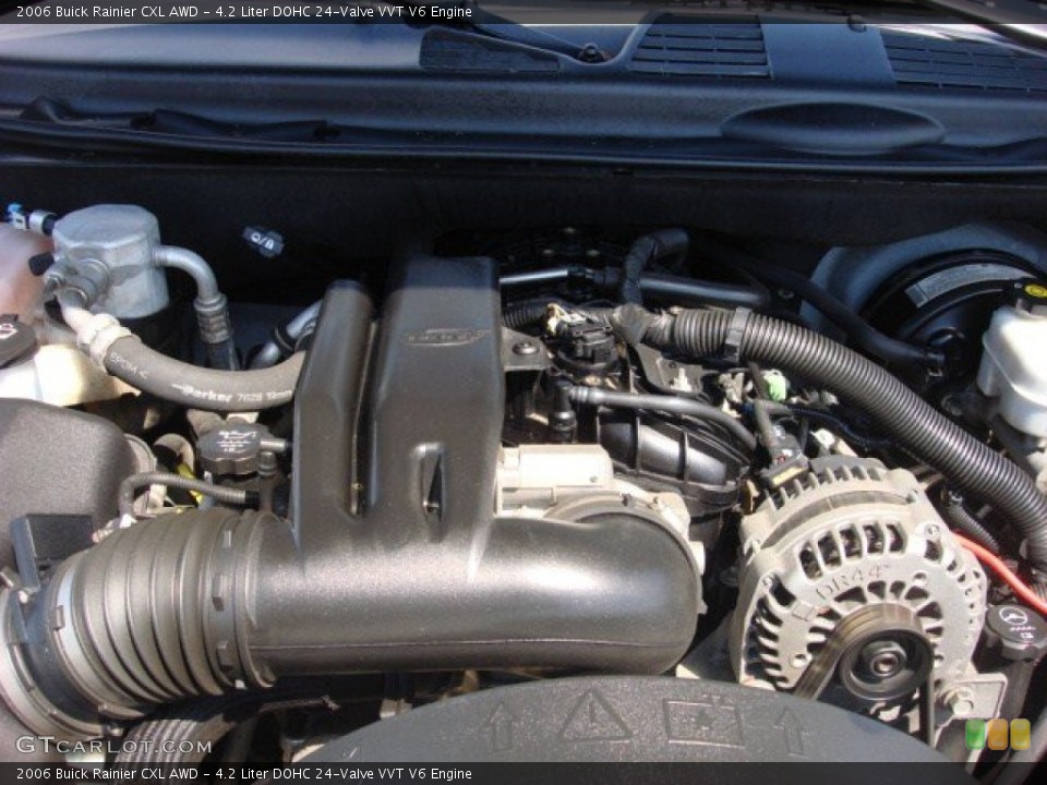 4.2 Liter DOHC 24-Valve VVT V6 Engine for the 2006 Buick Rainier #53911522