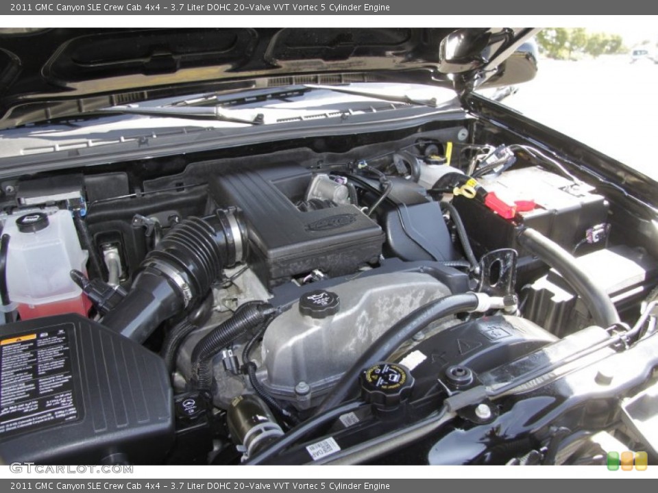 3.7 Liter DOHC 20-Valve VVT Vortec 5 Cylinder Engine for the 2011 GMC Canyon #53912746