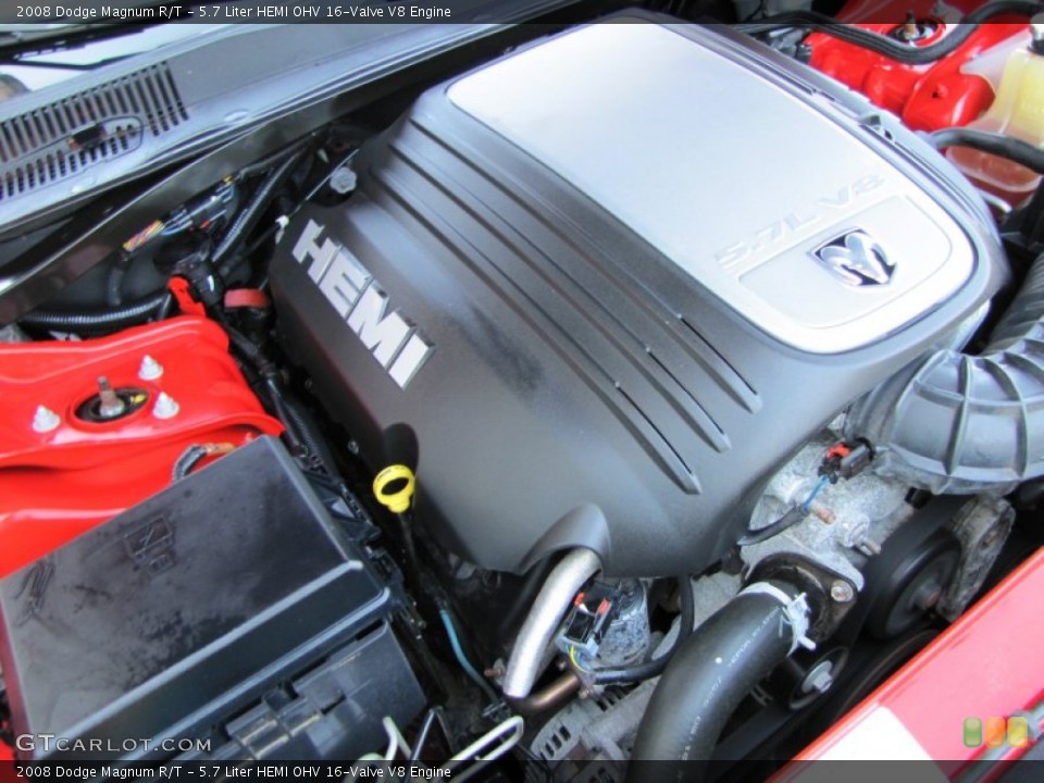 5.7 Liter HEMI OHV 16-Valve V8 Engine for the 2008 Dodge Magnum #53922997