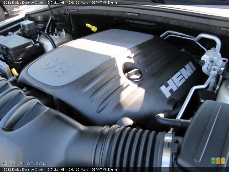 5.7 Liter HEMI OHV 16-Valve MDS VVT V8 Engine for the 2012 Dodge Durango #53923247