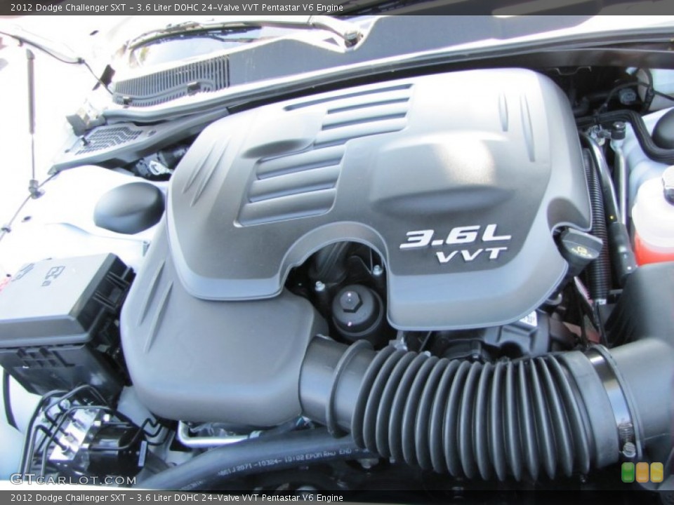3.6 Liter DOHC 24-Valve VVT Pentastar V6 Engine for the 2012 Dodge Challenger #53924083