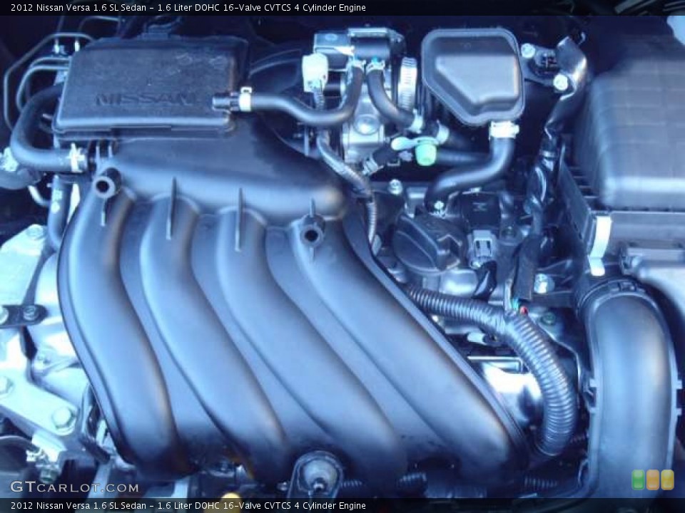 1.6 Liter DOHC 16-Valve CVTCS 4 Cylinder Engine for the 2012 Nissan Versa #53934649