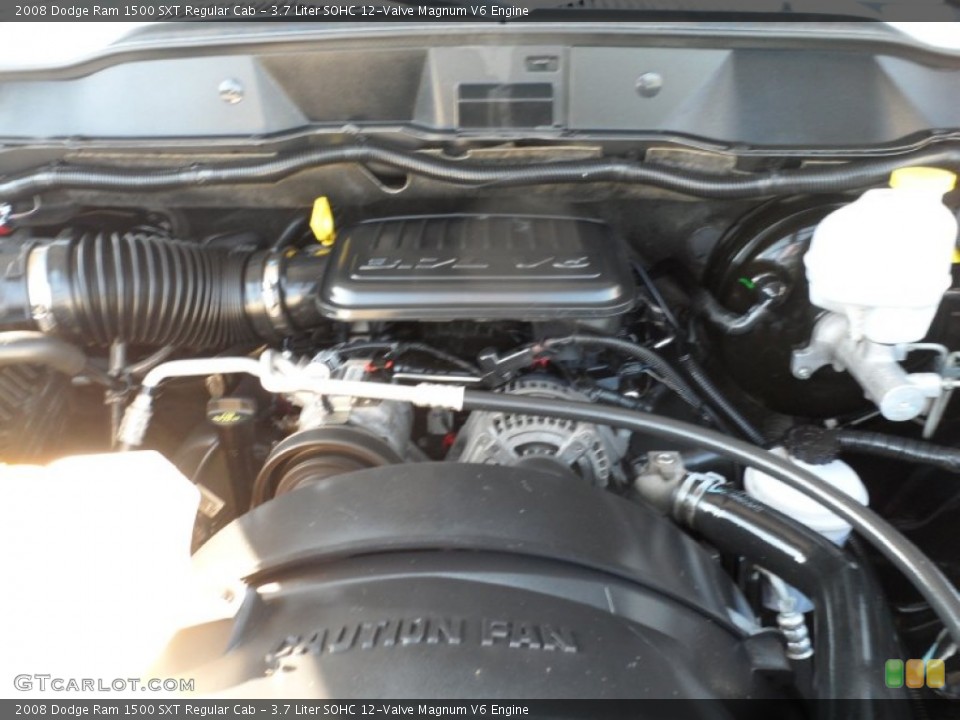 3.7 Liter SOHC 12-Valve Magnum V6 Engine for the 2008 Dodge Ram 1500 #53935489