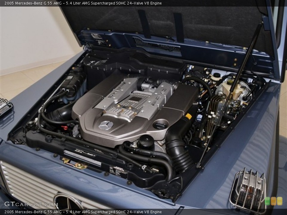 5.4 Liter AMG Supercharged SOHC 24-Valve V8 Engine for the 2005 Mercedes-Benz G #53938231